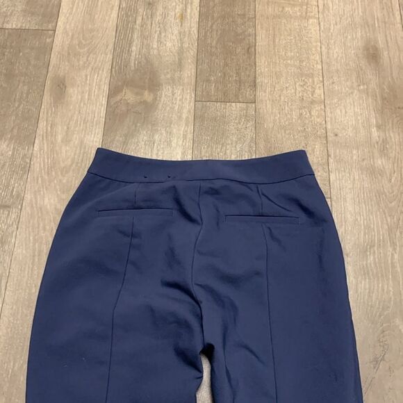 Womens Express Columnist Ankle Mid Rise‎ Dress Casual Work Career Pants - Picture 7 of 9